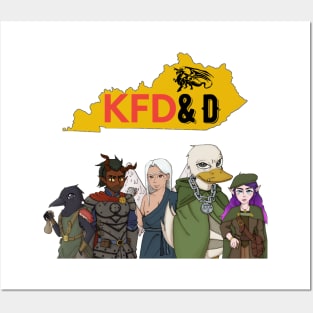 KFD&D Cast Posters and Art